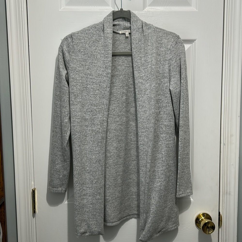 Grey cardigan